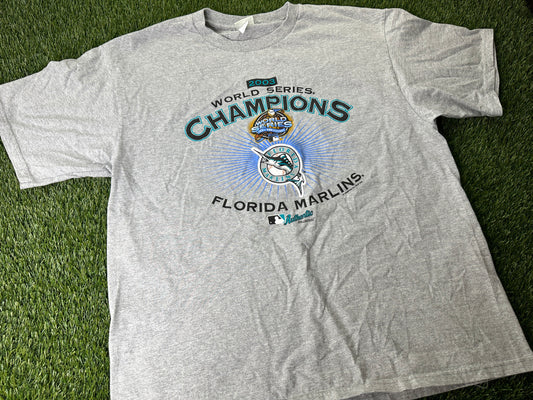 Vintage Florida Marlins 2003 World Series Shirt - 2XL
