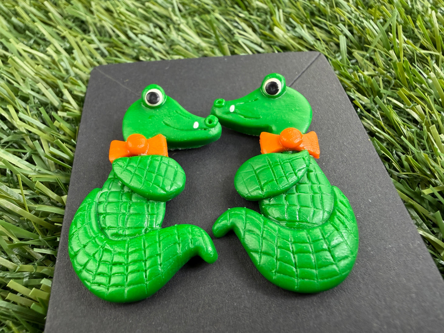 Vintage Alligator Earrings