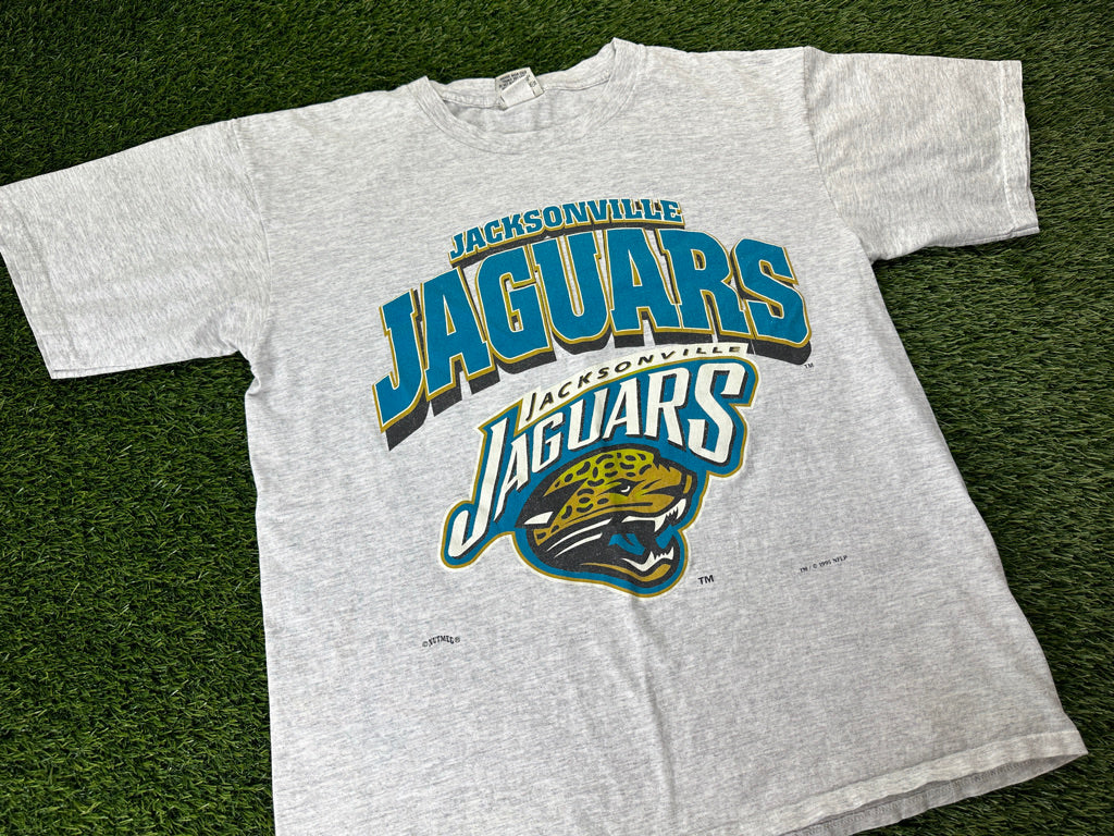 Vintage Jacksonville Jaguars Shirt Gray - L