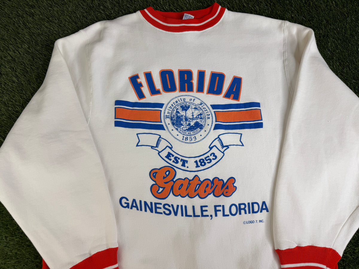 Vintage Florida Gators Sweatshirt Seal - L