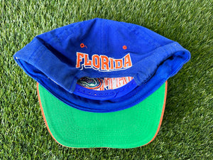 Vintage Florida Gators Snapback Hat Blue Wave