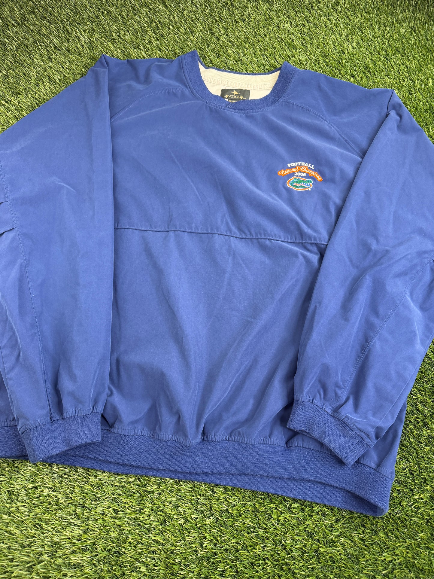 Vintage Florida Gators Pullover Windbreaker 2006 Champs - 2XL