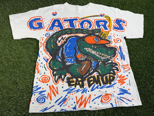 Vintage Florida Gators Eat Em Up Shirt - M