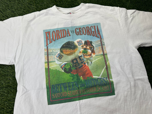 Vintage Florida Gators Shirt 95 Georgia - M