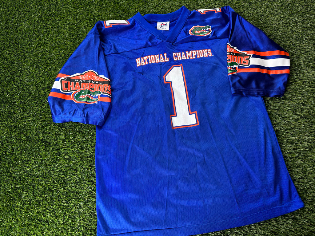 Vintage Florida Gators National Champs Football Jersey - S