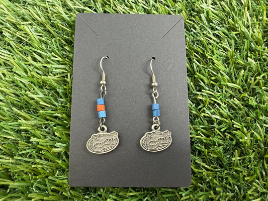 Gator Head Earrings