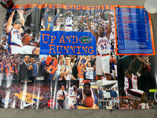 Vintage Florida Gators Basketball 99-00 Poster