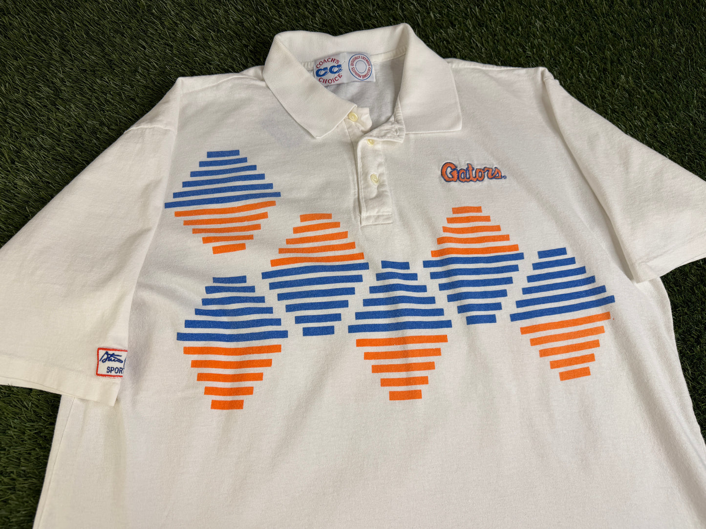 Vintage Florida Gators Spurrier Polo - L