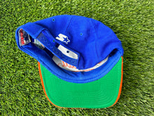 Load image into Gallery viewer, Vintage Florida Gators Starter Script Snapback Hat Blue
