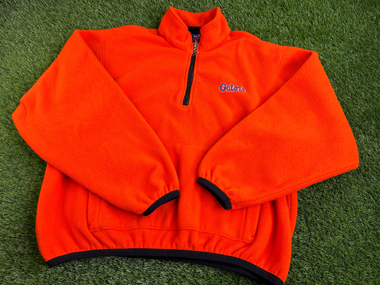 Vintage Florida Gators Fleece Quarter Zip Jacket - M