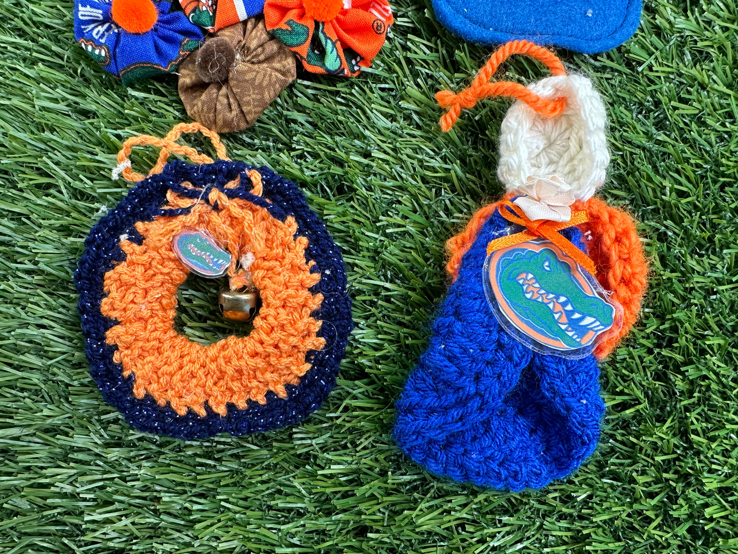 Florida Gators Handmade Ornament Lot