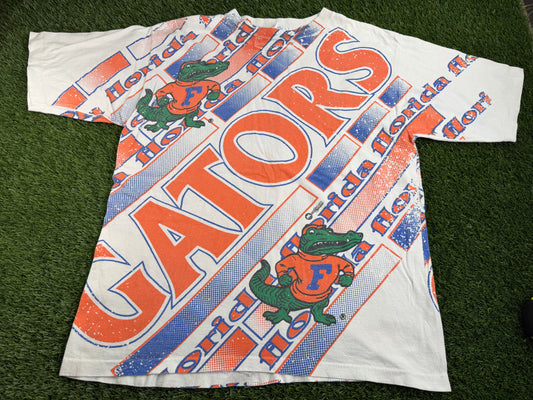 Vintage Florida Gators Albert Shirt All Over Print - XL