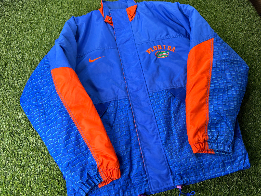 Vintage Florida Gators Scales Puffer Jacket - M