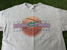 Load image into Gallery viewer, Vintage Florida Gators 2007 Basketball National Champs Shirt Gray - M
