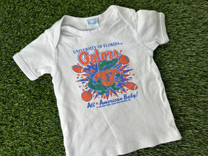 Vintage Florida Gators Baby Shirt All American - 24 Months