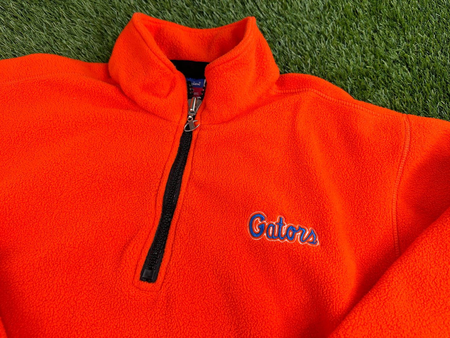 Vintage Florida Gators Fleece Quarter Zip Jacket - M
