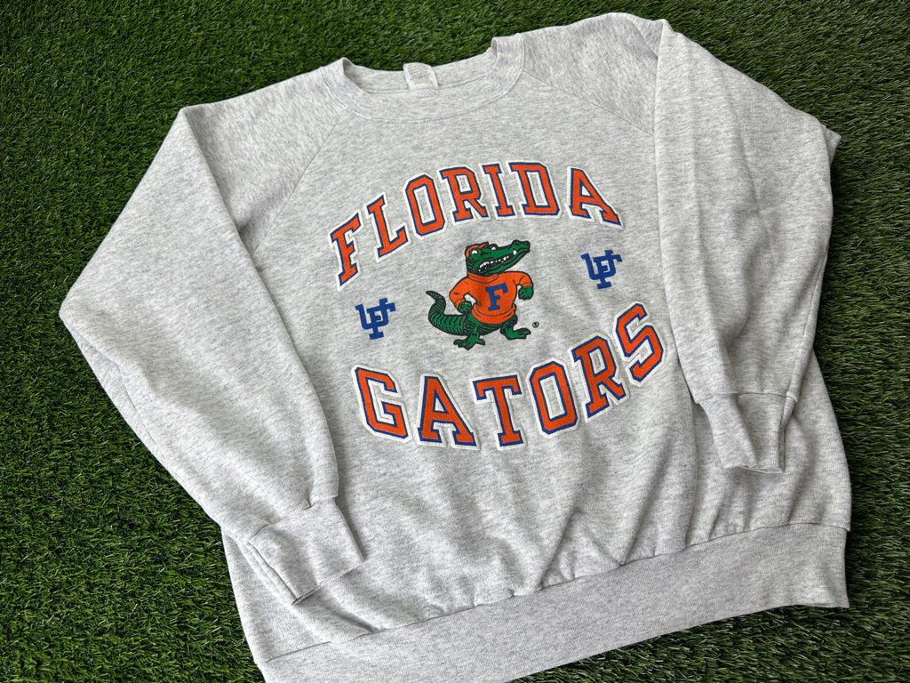 Vintage Florida Gators Sweatshirt Albert Gray UF - L