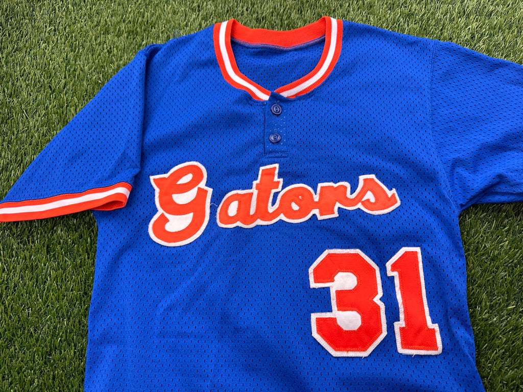 Vintage Florida Gators Script Baseball Jersey - S