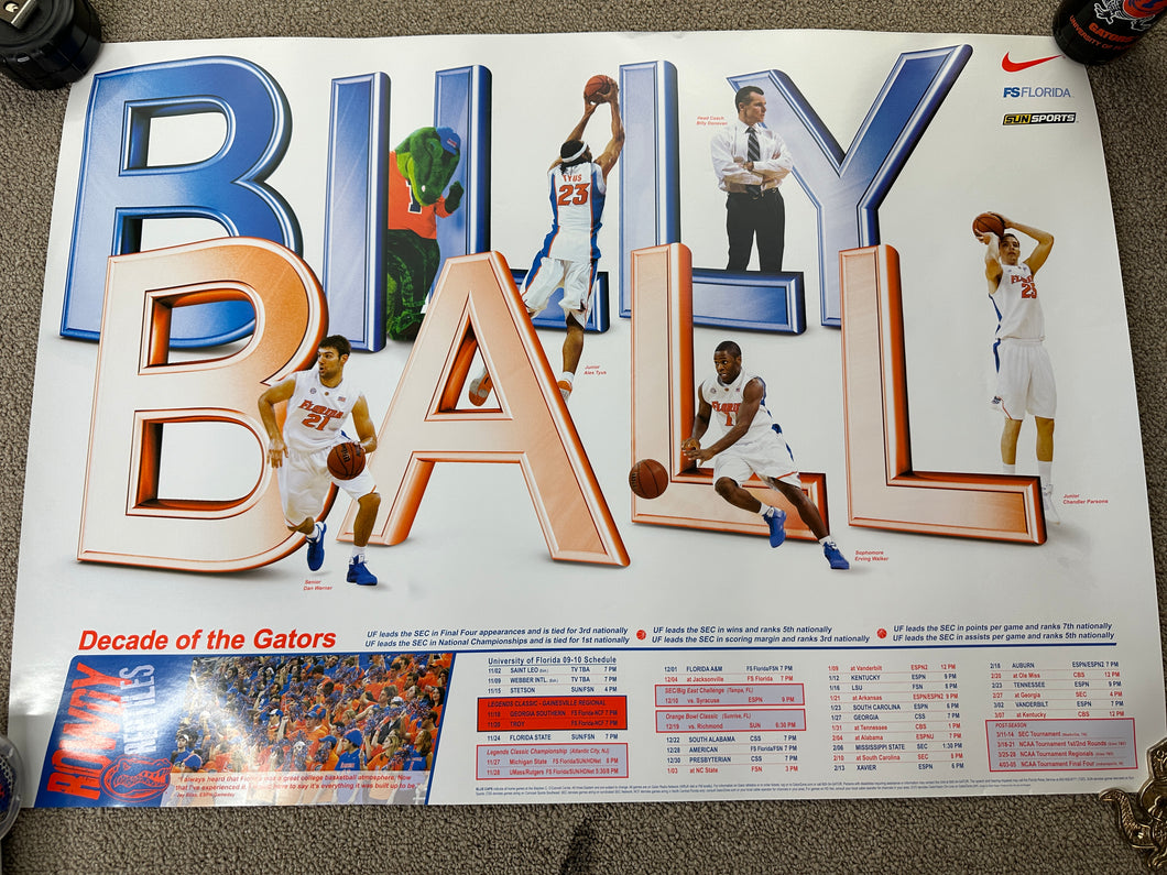 Florida Gators Basketball 09-10 Poster