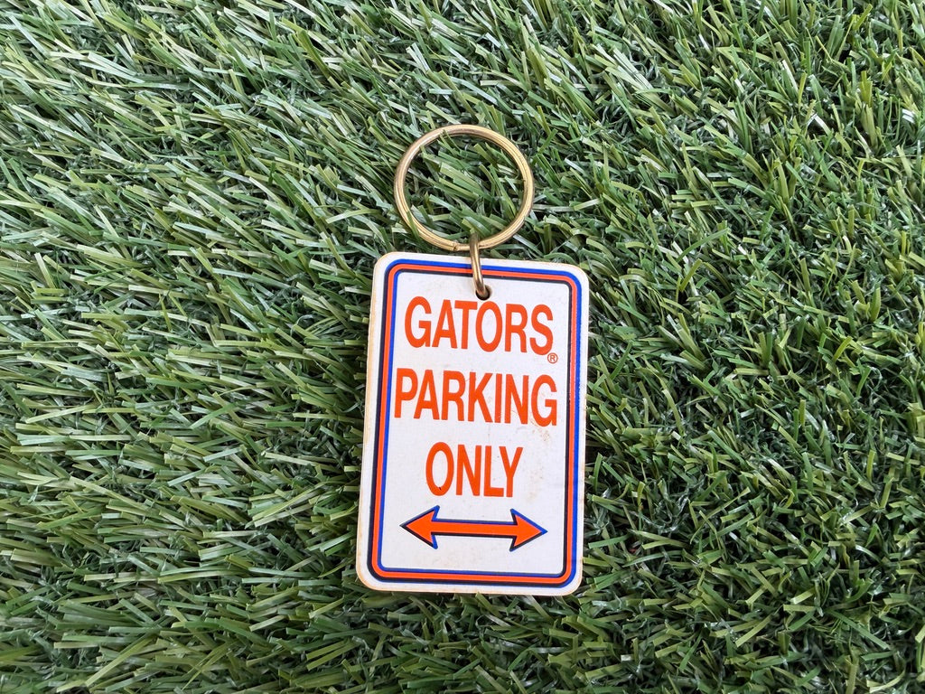 Vintage Florida Gators Parking Keychain