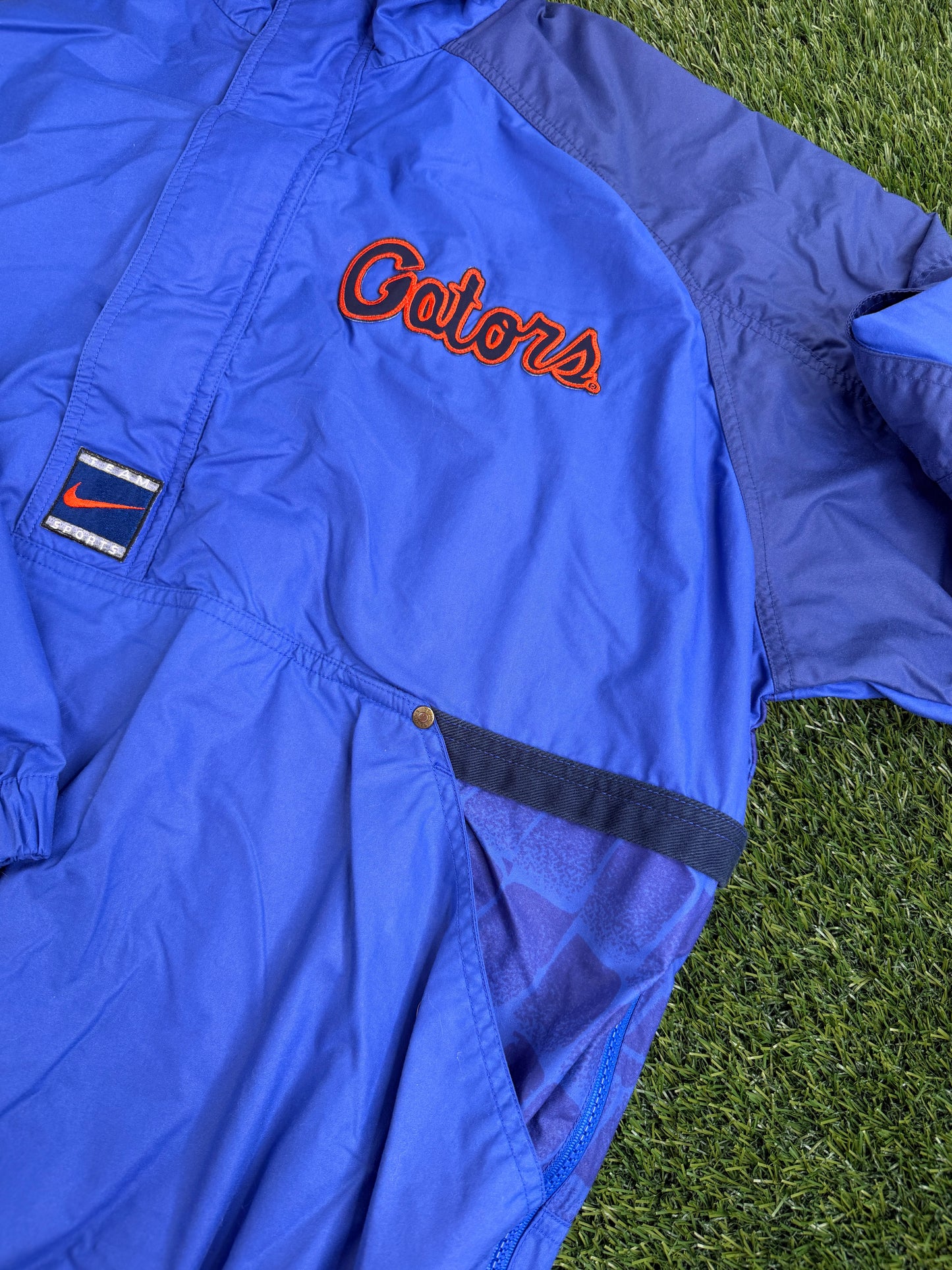 Vintage Florida Gators Spurrier Windbreaker Jacket - L