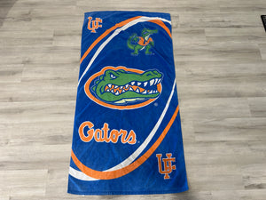 Vintage Florida Gators Beach Towel Blue