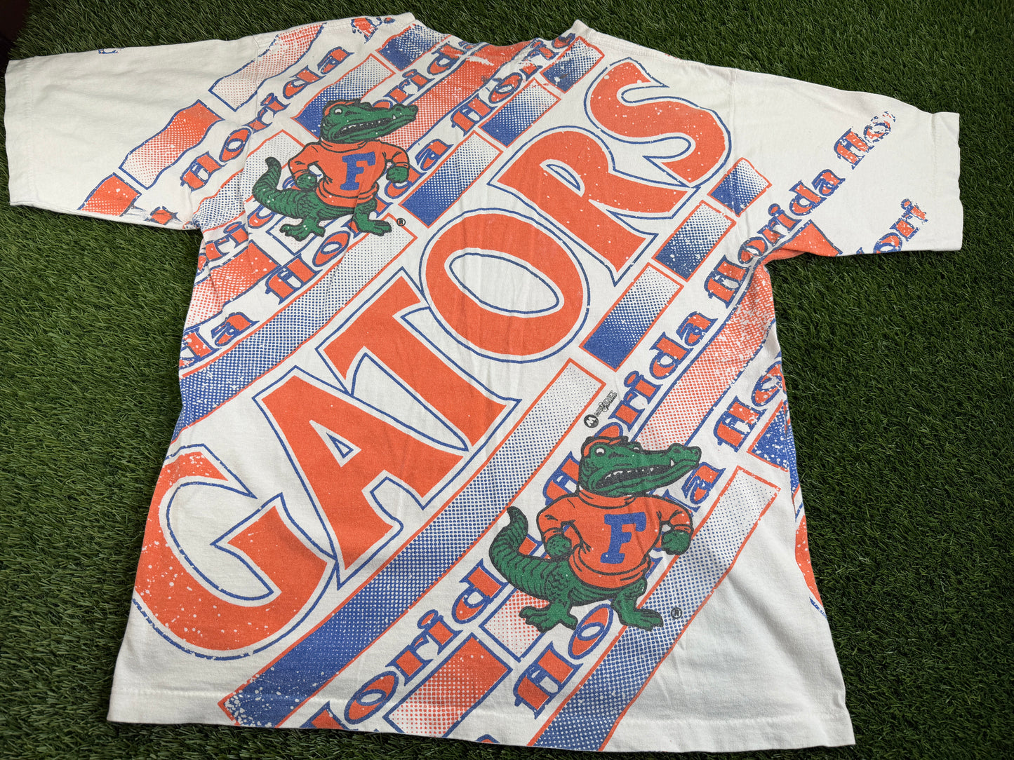 Vintage Florida Gators Albert Shirt All Over Print - XL