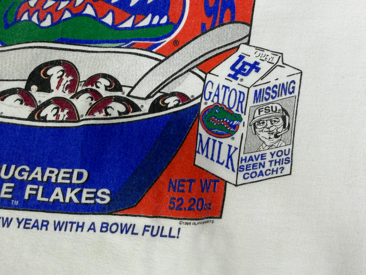 Vintage Florida Gators 96 Champs Cereal Shirt - XL