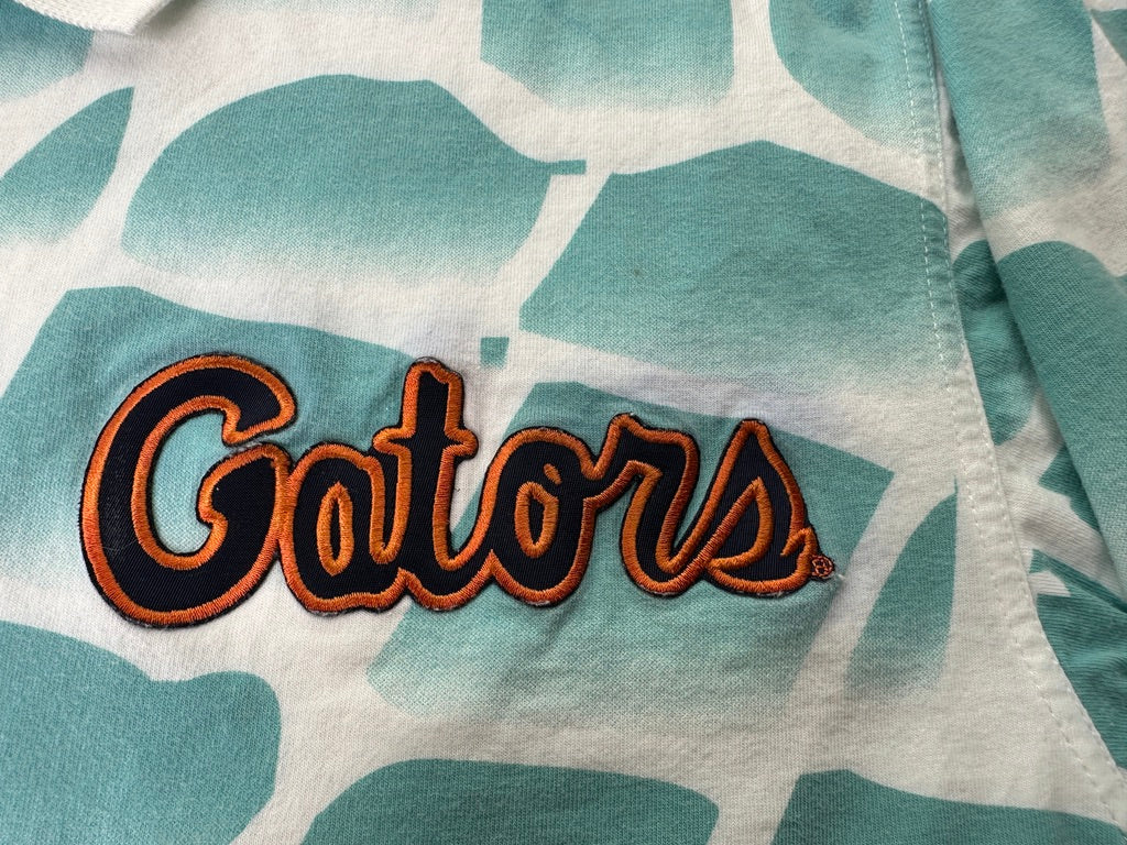 Vintage Florida Gators Swoosh Scales Polo - M