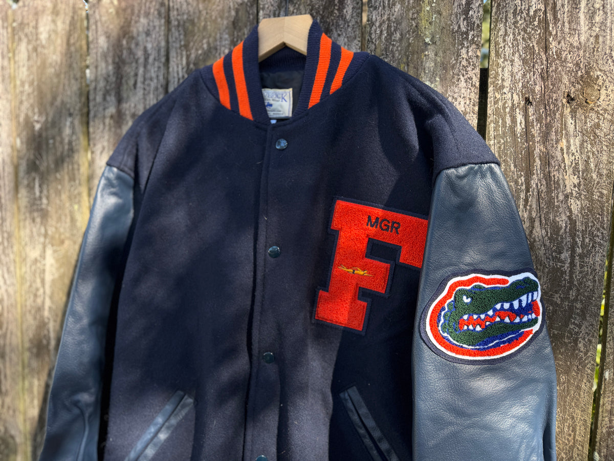 Florida Gators Swim Letterman Jacket - XL