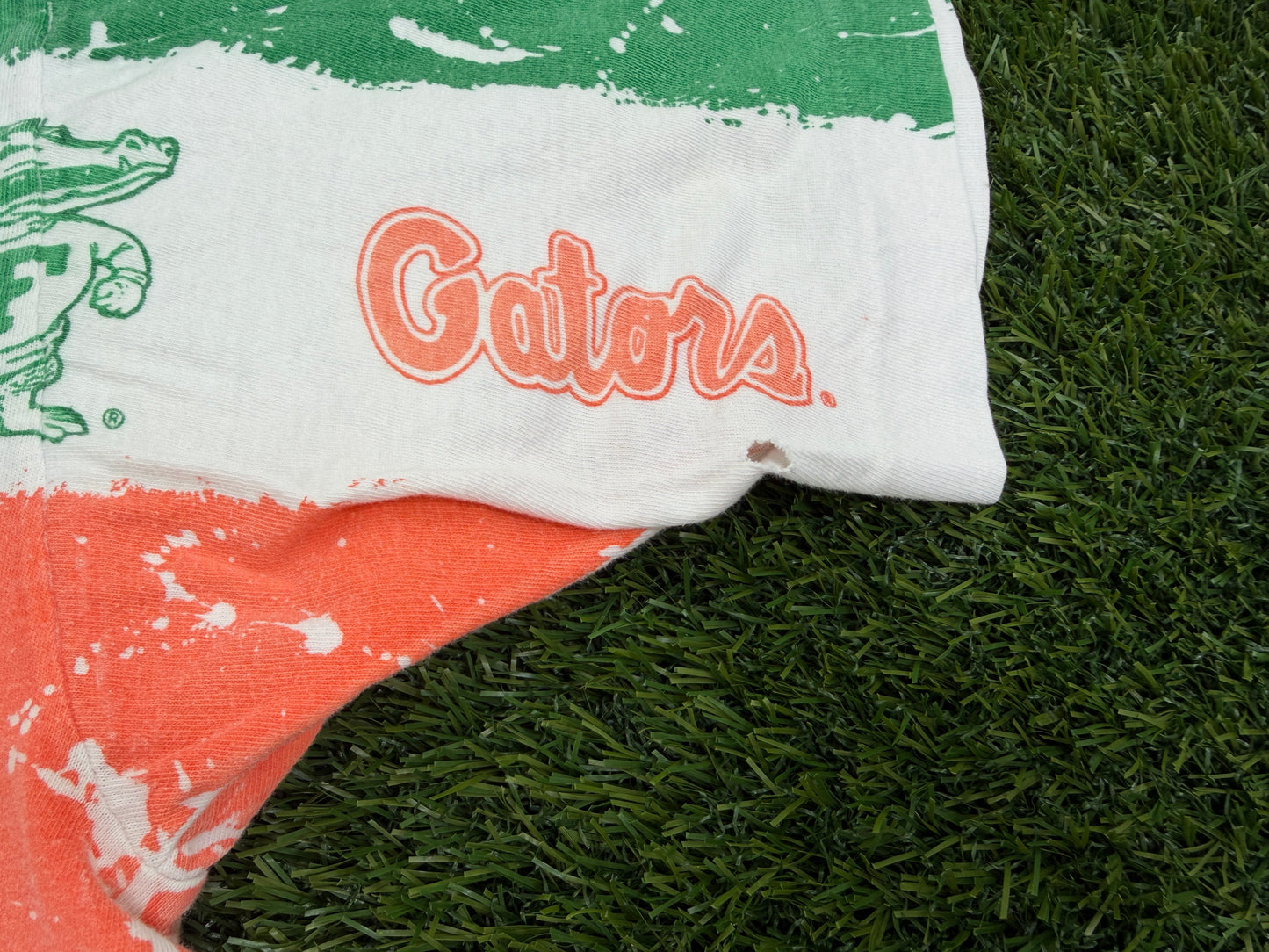 Vintage Florida Gators Splatter Shirt - XL