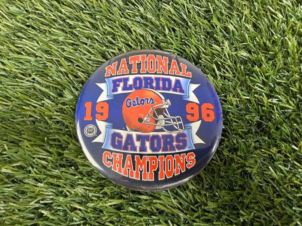Vintage Florida Gators 1996 Champs Button