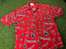 Load image into Gallery viewer, Vintage Tampa Bay Buccaneers Hawaiian Shirt - L
