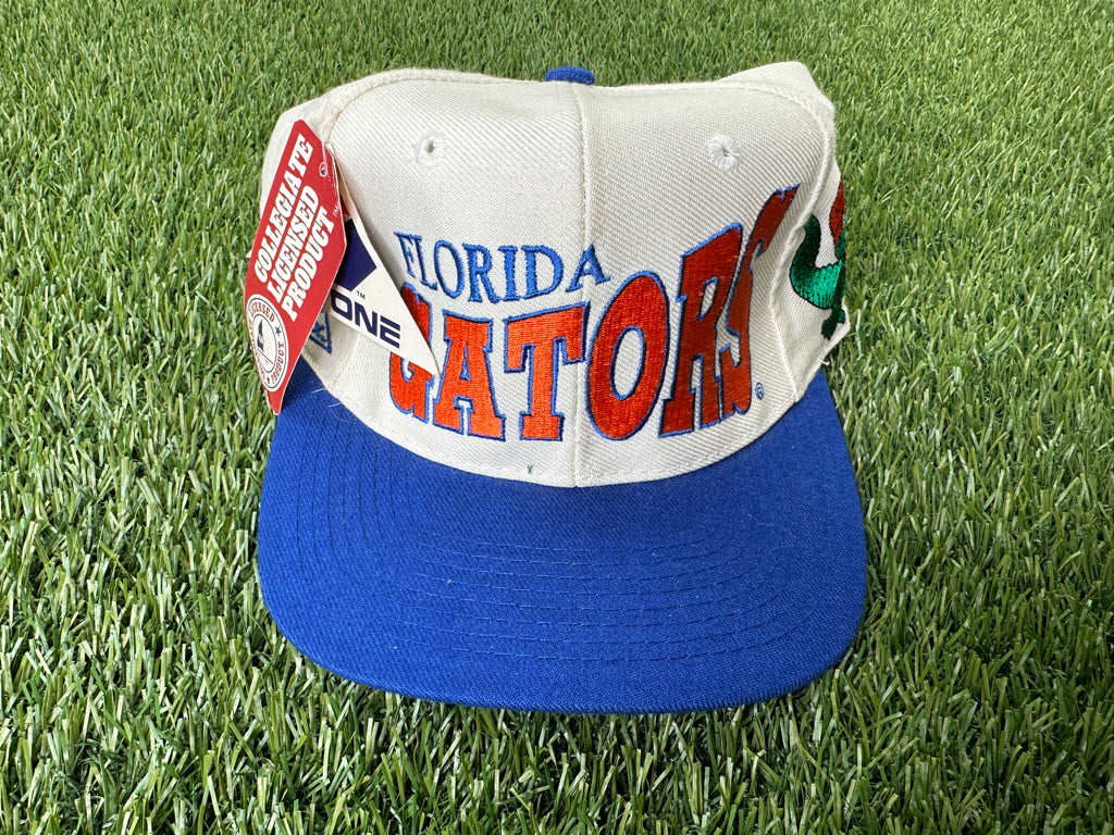 Vintage Florida Gators Fitted Hat Apex White 7 1/8