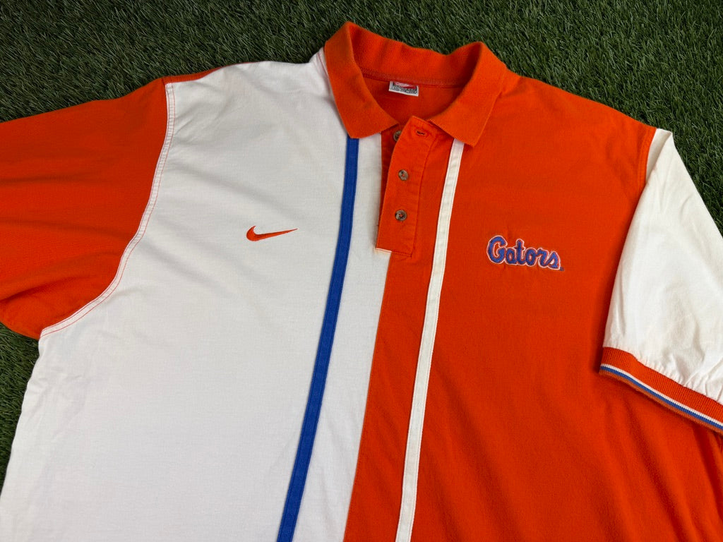 Vintage Florida Gators Swoosh Spurrier Polo - 2XL