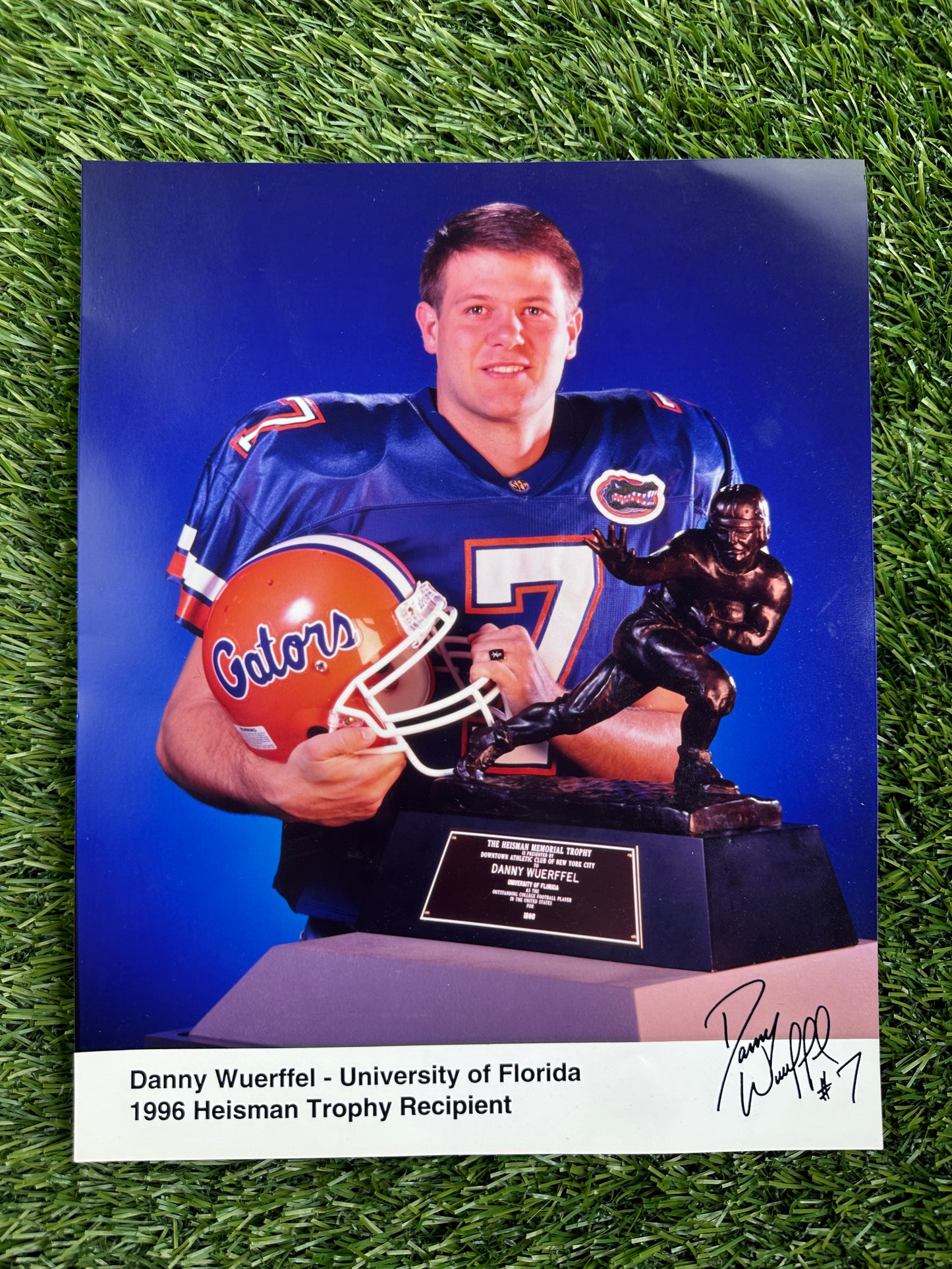 Vintage Florida Gators Danny Wuerffel Heisman Photo