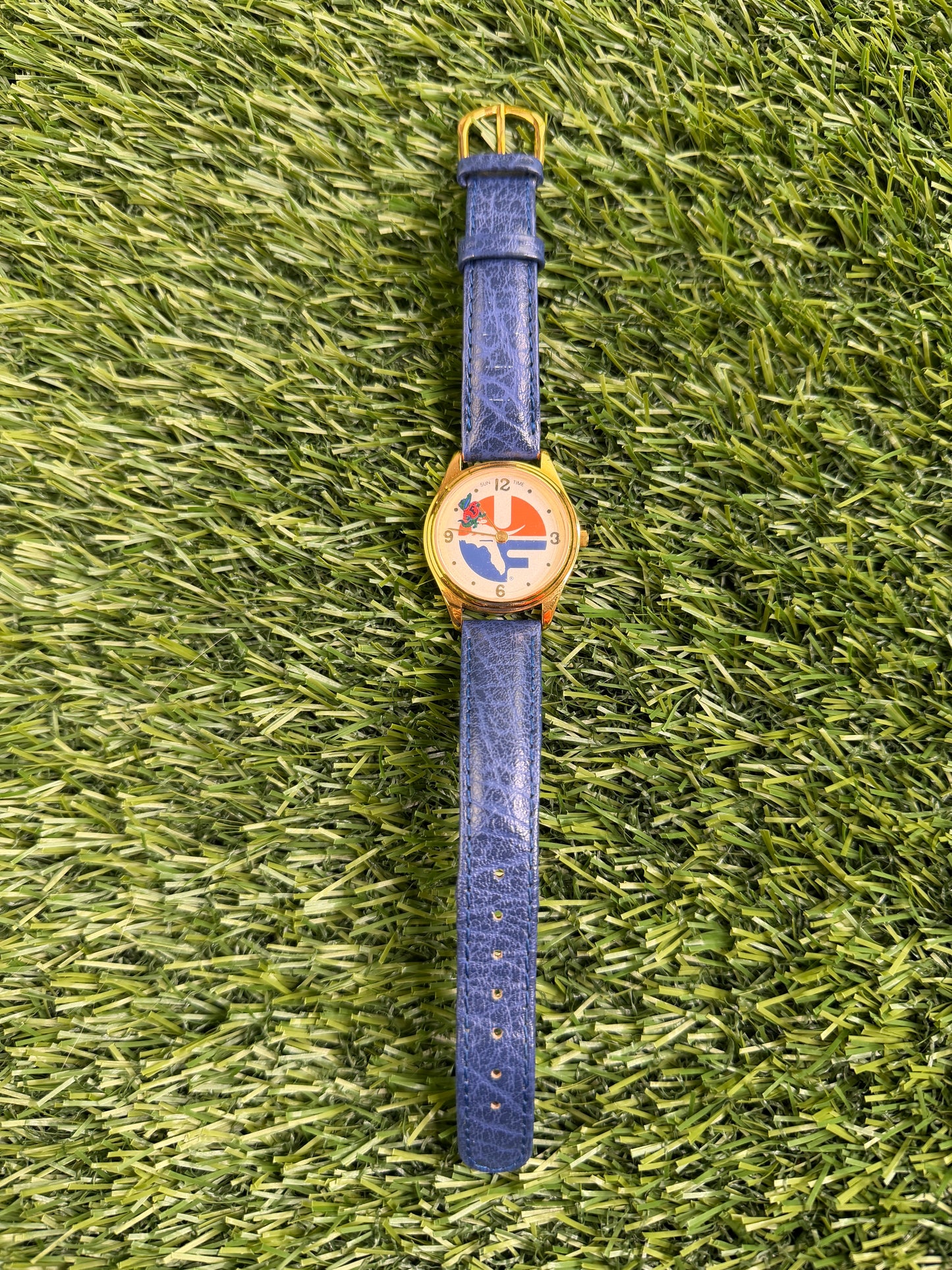 Vintage Florida Gators Watch Blue Band