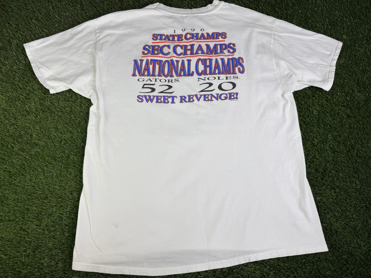 Vintage Florida Gators 96 Champs Cereal Shirt - XL