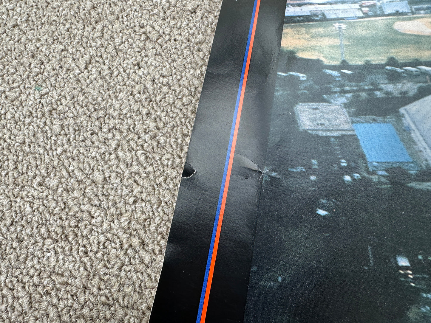 Vintage Florida Gators Stadium Poster 80's