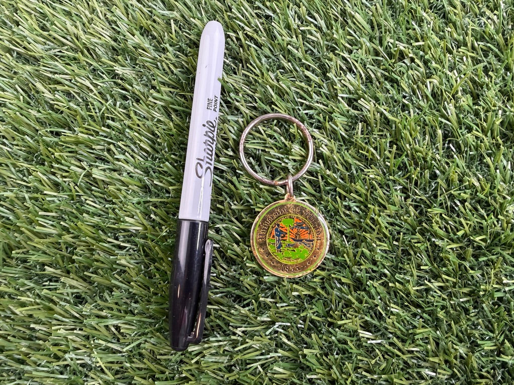 Vintage University of Florida School Seal Keychain