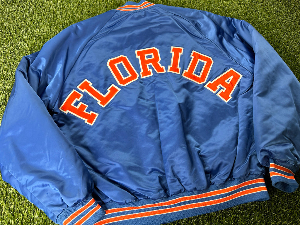 Vintage Florida Gators Satin Jacket Back - L