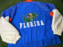 Load image into Gallery viewer, Vintage Florida Gators Scales Puffer Jacket Swoosh Running Gator - L
