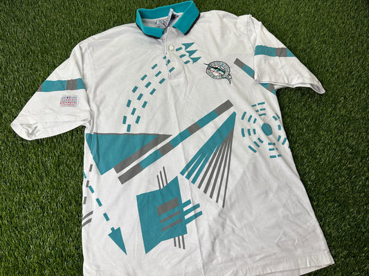 Vintage Florida Marlins Polo - M