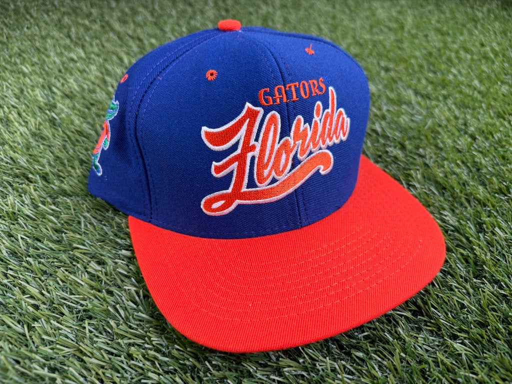 Vintage Florida Gators Script Snapback Hat
