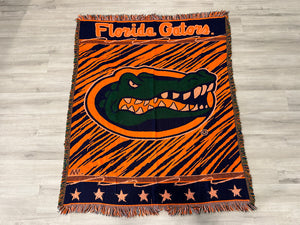 Vintage Florida Gators Throw Blanket