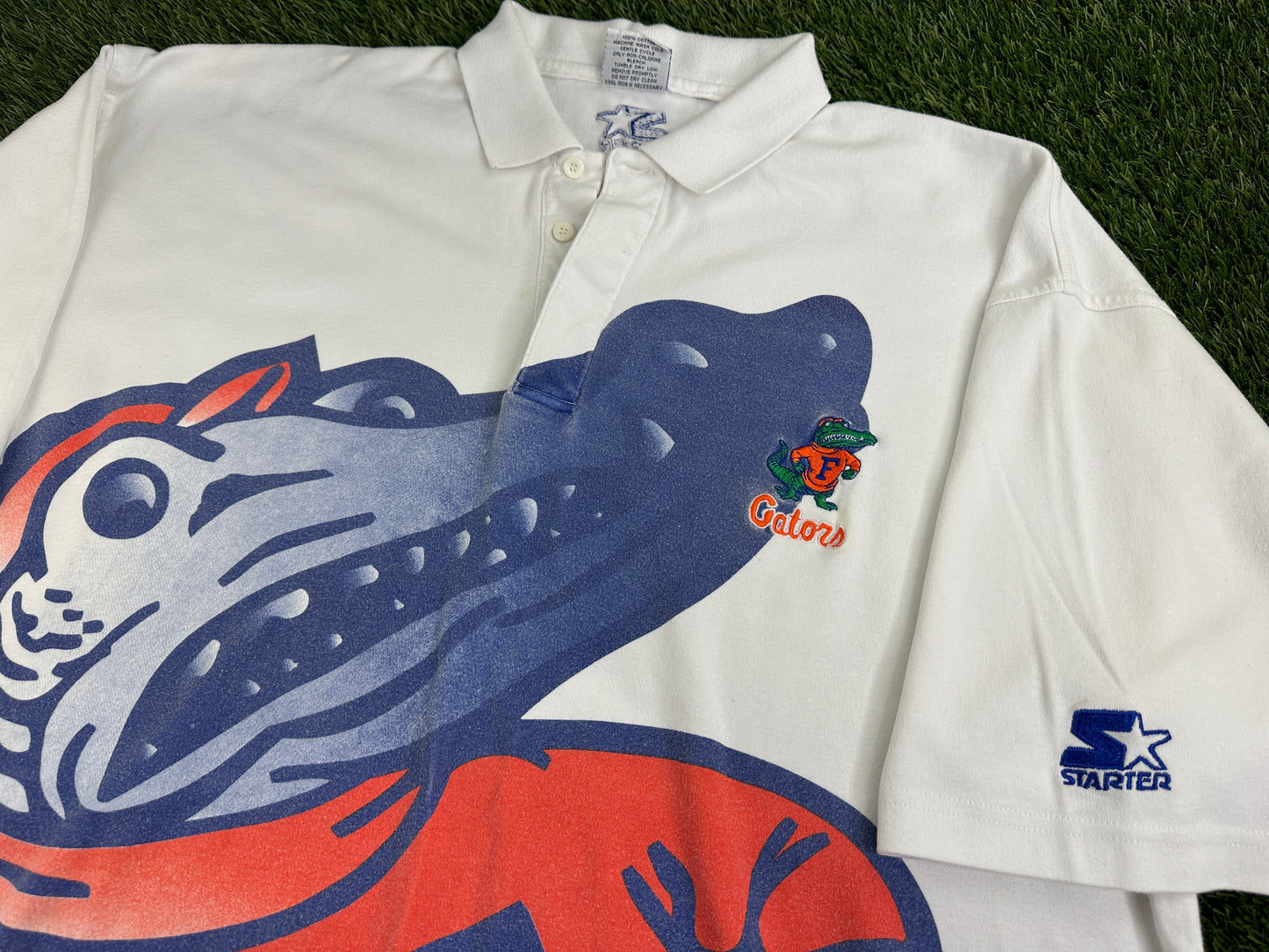 Vintage Florida Gators Albert Starter Polo - 2XL