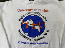 Load image into Gallery viewer, Vintage University of Florida Health Professions Sweatshirt White - M
