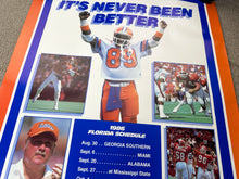 Load image into Gallery viewer, Vintage Florida Gators Football 1986 Poster
