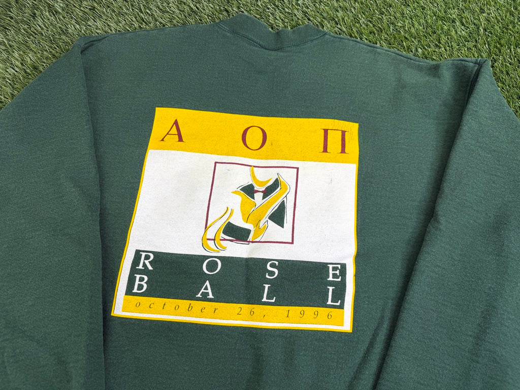 Vintage University of Florida 1996 Alpha Omicron Pi Sweatshirt - XL