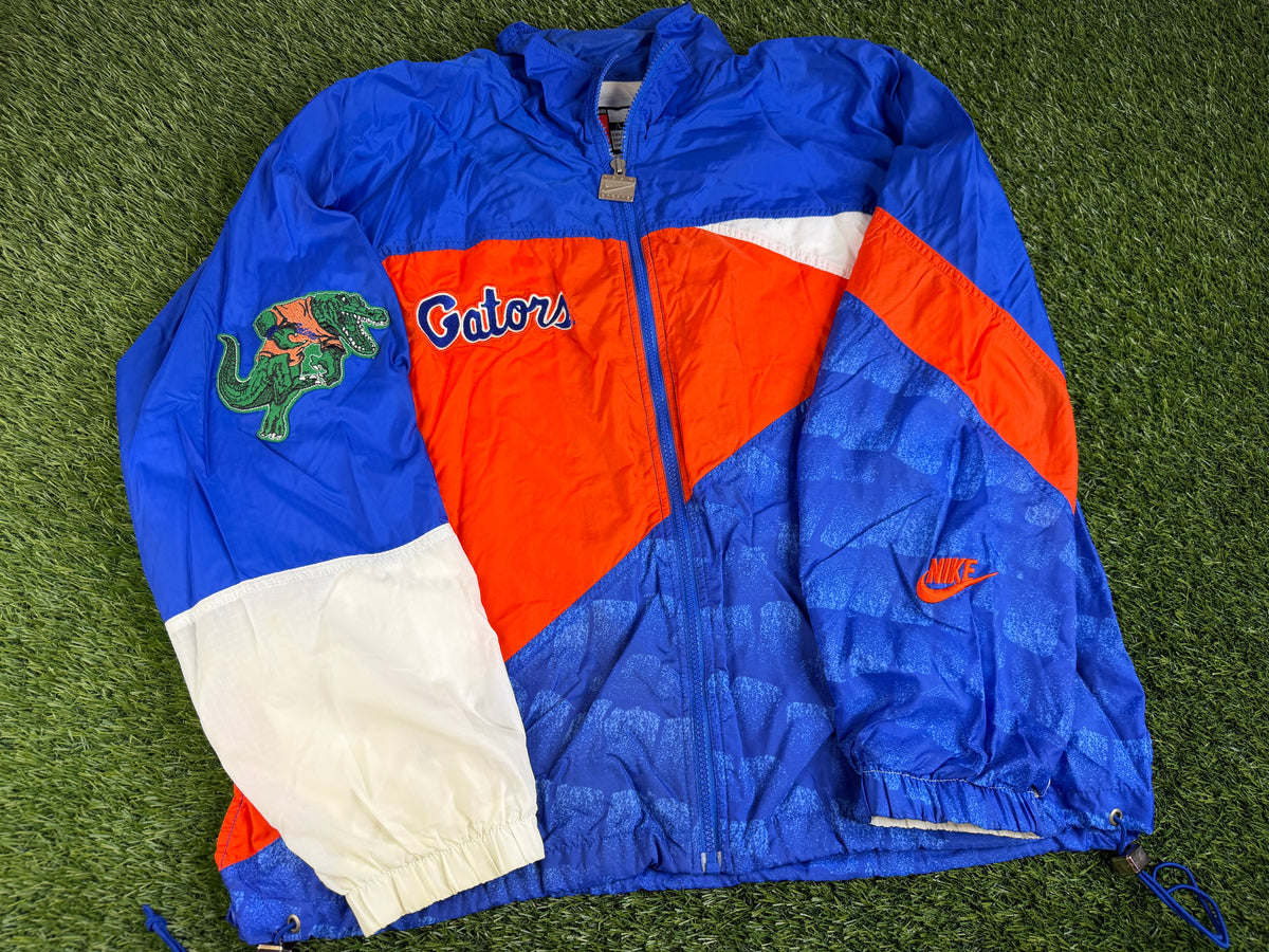 Vintage Florida Gators Scales Windbreaker Swoosh - L